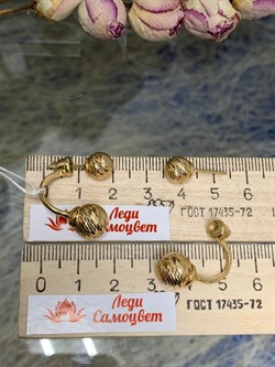 *Серьги Пусеты Трансформеры Шары арт. FORP2-PL-247 вес 6,6 г - фото 196226 *Серьги Пусеты Трансформеры Шары арт. FORP2-PL-247 вес 6,6 г - фото 196226