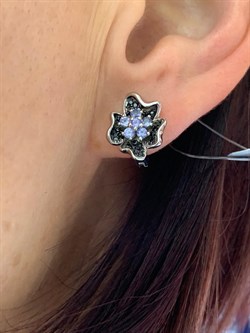 *Серьги Танзанит арт. SM-E00749-X-WB-TN-X-B-892 (вес 4,46 г) - фото 196361 *Серьги Танзанит арт. SM-E00749-X-WB-TN-X-B-892 (вес 4,46 г) - фото 196361