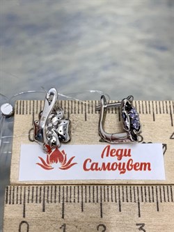 *Серьги Танзанит арт. SM-E00749-X-WB-TN-X-B-892 (вес 4,46 г) - фото 196363 *Серьги Танзанит арт. SM-E00749-X-WB-TN-X-B-892 (вес 4,46 г) - фото 196363