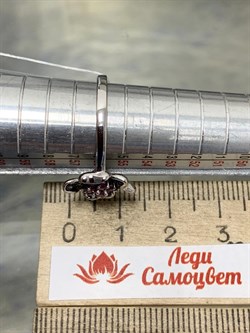 *Кольцо р.16,5 Родолит арт. SM-R02911-X-WB-lil-X-B-025 вес 2,81 г - фото 196378 *Кольцо р.16,5 Родолит арт. SM-R02911-X-WB-lil-X-B-025 вес 2,81 г - фото 196378