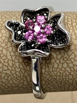 *Кольцо р.16,5 Родолит арт. SM-R02911-X-WB-lil-X-B-025 вес 2,81 г - фото 196379 *Кольцо р.16,5 Родолит арт. SM-R02911-X-WB-lil-X-B-025 вес 2,81 г - фото 196379