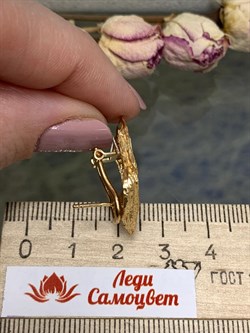 *Серьги арт. OR2053-857 вес 6,05 г - фото 196987