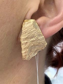 *Серьги арт. OR1980-635 вес 9,75 г - фото 197026