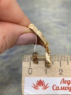 *Серьги Пусеты арт. OR2027-948 вес 7,42 г - фото 197033 *Серьги Пусеты арт. OR2027-948 вес 7,42 г - фото 197033