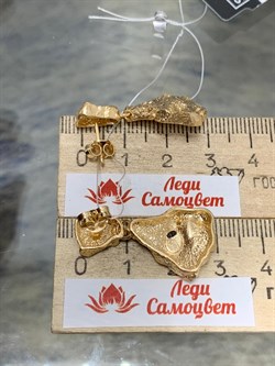 *Серьги Пусеты арт. OR2027-948 вес 7,42 г - фото 197035 *Серьги Пусеты арт. OR2027-948 вес 7,42 г - фото 197035