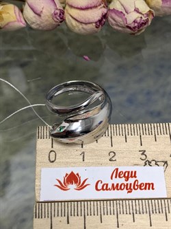 *Кольцо р.18,25 Скат Фианит арт. AN2211-L-667 вес 5,88 г - фото 197270 *Кольцо р.18,25 Скат Фианит арт. AN2211-L-667 вес 5,88 г - фото 197270