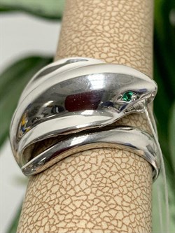 *Кольцо р.18,25 Скат Фианит арт. AN2211-L-667 вес 5,88 г - фото 197275 *Кольцо р.18,25 Скат Фианит арт. AN2211-L-667 вес 5,88 г - фото 197275