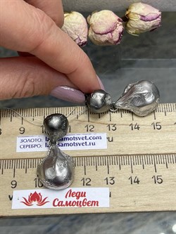 *Серьги Пусеты арт. OR2090-008 вес 11,53 г - фото 197339 *Серьги Пусеты арт. OR2090-008 вес 11,53 г - фото 197339