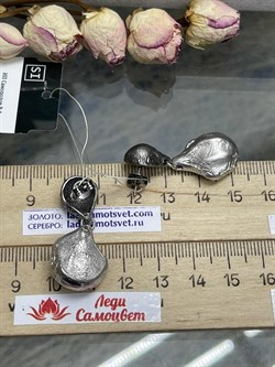 *Серьги Пусеты арт. OR2090-008 вес 11,53 г - фото 197340 *Серьги Пусеты арт. OR2090-008 вес 11,53 г - фото 197340