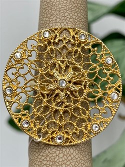 *Кольцо р.17,25 Белый Фианит арт. SIT-ANST1-YAU-884 вес 5,62 г - фото 197398 *Кольцо р.17,25 Белый Фианит арт. SIT-ANST1-YAU-884 вес 5,62 г - фото 197398