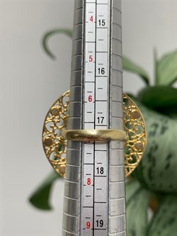 *Кольцо р.17,25 Белый Фианит арт. SIT-ANST1-YAU-884 вес 5,62 г - фото 197401 *Кольцо р.17,25 Белый Фианит арт. SIT-ANST1-YAU-884 вес 5,62 г - фото 197401