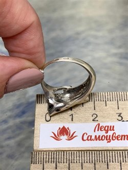 *Кольцо р.18,5 Акула Фианит арт. 398-818 Вес 6,7 г - фото 198153 *Кольцо р.18,5 Акула Фианит арт. 398-818 Вес 6,7 г - фото 198153