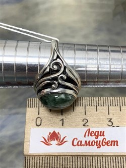 *Кольцо р.19,5 Серафинит арт. 1756-670 Вес 7,34 г - фото 198160 *Кольцо р.19,5 Серафинит арт. 1756-670 Вес 7,34 г - фото 198160