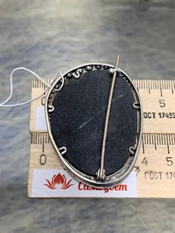 *Брошь Уваровит Урал Оксид арт. 2663-472 Вес 22,9 г - фото 198175 *Брошь Уваровит Урал Оксид арт. 2663-472 Вес 22,9 г - фото 198175