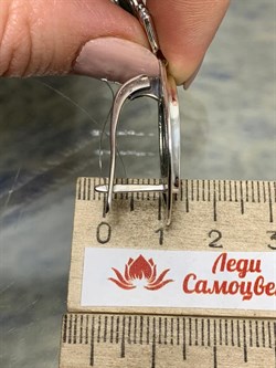 *Серьги Серафинит арт. с10030-440 вес 15,07 г - фото 198269