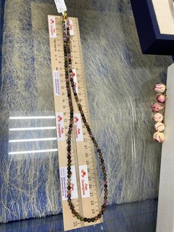 *Бусы р.65-68 д.4,5-5 Турмалин Микс Бразилия арт: 087217-4 - фото 198290 *Бусы р.65-68 д.4,5-5 Турмалин Микс Бразилия арт: 087217-4 - фото 198290