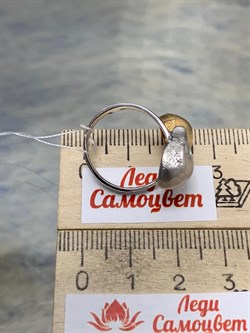 *Кольцо р.16,75 арт. AN2090-CN-294 вес 5,38 г - фото 198316