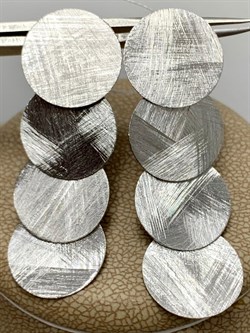 *Серьги Пусеты арт. CVOR11-RH-082 вес 5,32 г - фото 198399 *Серьги Пусеты арт. CVOR11-RH-082 вес 5,32 г - фото 198399