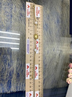 *Браслет р.16,5-19 Жемчуг Фианит Облачка арт. RB-B343-1-X-L-PN-X-W-579 (вес 4,97 г) - фото 198504