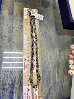 Колье тройное р.46 д.3 Кварц с включениями Черного Турмалина арт. 068011-р.46-6 - фото 198577 Колье тройное р.46 д.3 Кварц с включениями Черного Турмалина арт. 068011-р.46-6 - фото 198577