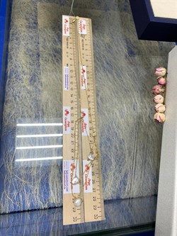 *Колье 45-50 Белый Жемчуг Барокко цв Лимонное арт 6-360444-00-28-165 вес 6,69 г - фото 198658 *Колье 45-50 Белый Жемчуг Барокко цв Лимонное арт 6-360444-00-28-165 вес 6,69 г - фото 198658