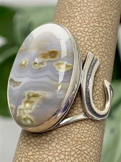 *Кольцо р.19 Агат Моховой арт. 10004-011 Вес 8,36 г - фото 198758 *Кольцо р.19 Агат Моховой арт. 10004-011 Вес 8,36 г - фото 198758