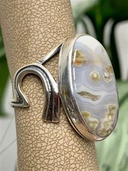 *Кольцо р.19 Агат Моховой арт. 10004-011 Вес 8,36 г - фото 198759 *Кольцо р.19 Агат Моховой арт. 10004-011 Вес 8,36 г - фото 198759