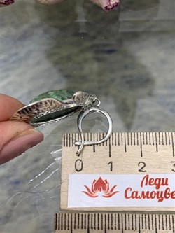 *Серьги Жадеит арт. 10009-847 Вес 15,76 г - фото 198779 *Серьги Жадеит арт. 10009-847 Вес 15,76 г - фото 198779