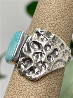 *Кольцо р.18,5 Амазонит Перу арт. 10022-715 Вес 7,23 г - фото 198818 *Кольцо р.18,5 Амазонит Перу арт. 10022-715 Вес 7,23 г - фото 198818