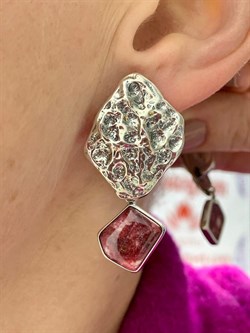 *Серьги Тулит Урал арт. 10022-083 Вес 14,25 г - фото 198836