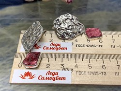 *Серьги Тулит Урал арт. 10022-083 Вес 14,25 г - фото 198838