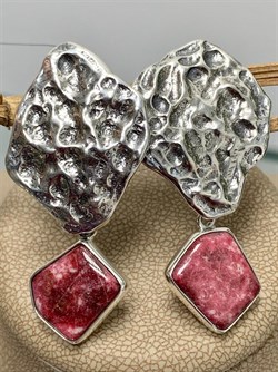 *Серьги Тулит Урал арт. 10022-083 Вес 14,25 г - фото 198840