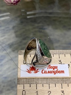 *Кольцо р.18 Жадеит арт. 10029-761 Вес 7,97 г - фото 198852 *Кольцо р.18 Жадеит арт. 10029-761 Вес 7,97 г - фото 198852