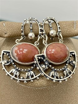 *Серьги Слоны Яшма арт. 1276-170 Вес 17,8 г - фото 198867 *Серьги Слоны Яшма арт. 1276-170 Вес 17,8 г - фото 198867