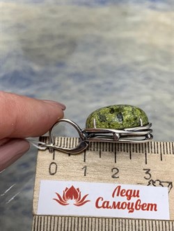 *Серьги Змеевик арт. 1691-187 Вес 12,4 г - фото 198901 *Серьги Змеевик арт. 1691-187 Вес 12,4 г - фото 198901