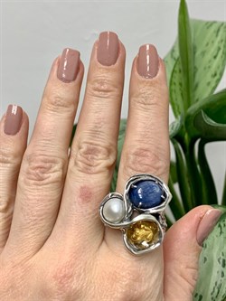 *Кольцо р.18,5 Генрих Кианит Бразилия арт. 1744-620 Вес 13,28 г - фото 198915 *Кольцо р.18,5 Генрих Кианит Бразилия арт. 1744-620 Вес 13,28 г - фото 198915