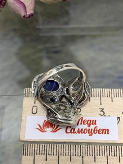 *Кольцо р.19 Генрих Лазурит, Жемчуг Афганистан арт. 1744-810 Вес 12,96 г - фото 198927 *Кольцо р.19 Генрих Лазурит, Жемчуг Афганистан арт. 1744-810 Вес 12,96 г - фото 198927