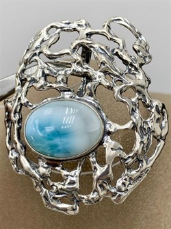 *Подвеска Ларимар Доминикана арт. 1745-076 Вес 17,27 г - фото 198963 *Подвеска Ларимар Доминикана арт. 1745-076 Вес 17,27 г - фото 198963