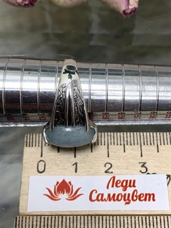 *Кольцо р.19,5 Аквамарин Забайкалье арт. 1803-300 Вес  5,89 г - фото 198976 *Кольцо р.19,5 Аквамарин Забайкалье арт. 1803-300 Вес  5,89 г - фото 198976