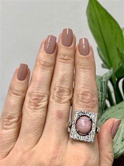 *Кольцо р.18,5 Розовый Турмалин Рубеллит Бразилия арт. 1819-125 Вес 6,64 г - фото 198997 *Кольцо р.18,5 Розовый Турмалин Рубеллит Бразилия арт. 1819-125 Вес 6,64 г - фото 198997