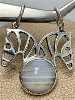 *Подвеска Сафари Агат арт. 1874-389 Вес 3,2 г - фото 199029 *Подвеска Сафари Агат арт. 1874-389 Вес 3,2 г - фото 199029