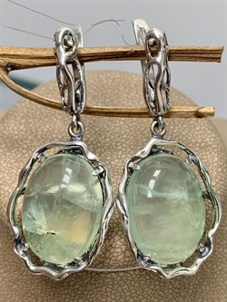 *Серьги Пренит Африка арт. 1990-714 Вес 15,02 г - фото 199103