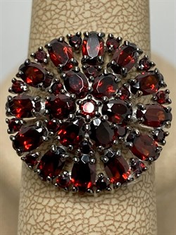 *Кольцо р.19 Гранат арт. 01-2559/00ГР-17-950 вес 5,45 г - фото 199192 *Кольцо р.19 Гранат арт. 01-2559/00ГР-17-950 вес 5,45 г - фото 199192