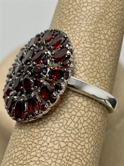 *Кольцо р.19 Гранат арт. 01-2559/00ГР-17-950 вес 5,45 г - фото 199193 *Кольцо р.19 Гранат арт. 01-2559/00ГР-17-950 вес 5,45 г - фото 199193