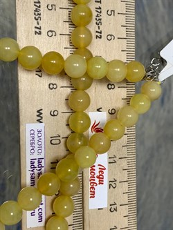 Бусы р.45 д.8-8,5 Опал Эфиопия арт: 080837-3 - фото 199244