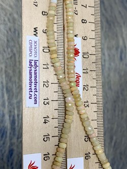 Бусы р.48 д.4-5,5 Опал Эфиопия арт: 084525-3 - фото 199266