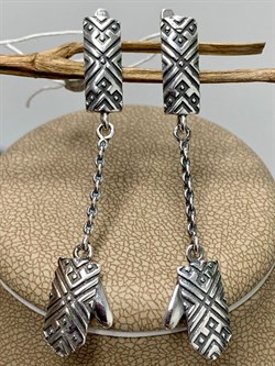 *Серьги Варежки арт. 1768С-040, Леди Самоцвет (Вес 5,4 г) - фото 199302 *Серьги Варежки арт. 1768С-040, Леди Самоцвет (Вес 5,4 г) - фото 199302