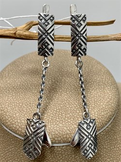 *Серьги Варежки арт. 1768С-040, Леди Самоцвет (Вес 5,4 г) - фото 199304 *Серьги Варежки арт. 1768С-040, Леди Самоцвет (Вес 5,4 г) - фото 199304