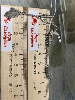 *Серьги Варежки арт. 1768С-040, Леди Самоцвет (Вес 5,4 г) - фото 199308 *Серьги Варежки арт. 1768С-040, Леди Самоцвет (Вес 5,4 г) - фото 199308