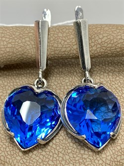 *Серьги Титаник Кварц арт. 0208С-9,8 Вес 9,8 г - фото 199391 *Серьги Титаник Кварц арт. 0208С-9,8 Вес 9,8 г - фото 199391